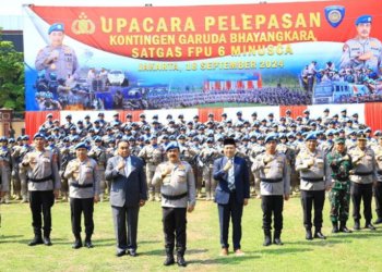 140 Personel Polri Dikirim ke Afrika Tengah
