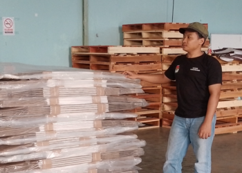 Distribusi Logistik Sudah Tiba, KPU Banjarbaru Terima 816 Kota Suara Pilkada 2024