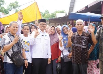Blusukan di Pasar Wayau, H. Fani Serap Aspirasi Masyarakat