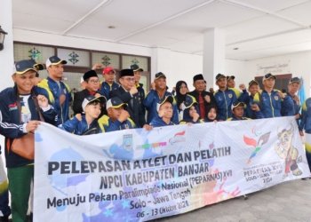Pjs Bupati Kabupaten Banjar Lepas NPCI Untuk Bertanding Di Solo