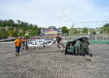 Jelang Pilkada Serentak 2024, Kodim 1022 Tanbu Gelar Simulasi Pengamanan