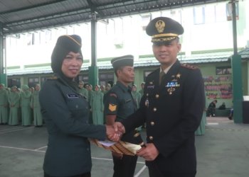 Wisuda Purna Tugas, Korps Raport Naik Pangkat Dan Pindah Satuan Dipimpin Dandim 1006/Banjar