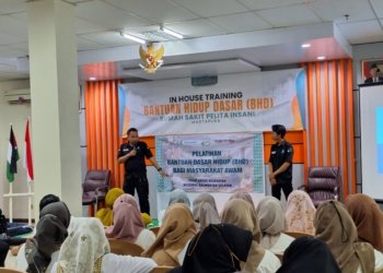 Pusat Krisis Kesehatan Regional Kalsel Latih Pegawai Non Nakes RS Pelita Insani BHD