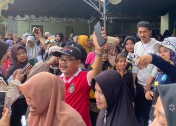 Saidi Mansyur Dapat Sambutan Hangat Dari Masyarakat Tanah Abang