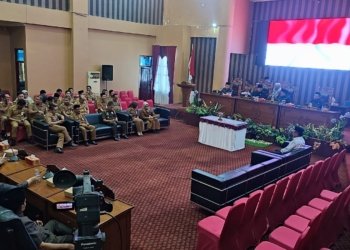 DPRD Tanbu Gelar Rapat Paripurna untuk Pengambilan Keputusan Raperda Perumahan dan Kawasan Permukiman