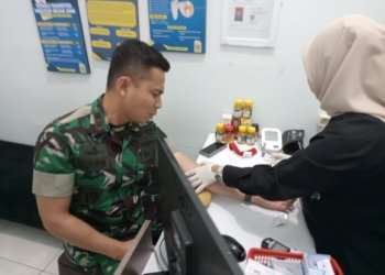 Klinik Alifa Farma Banjarbaru, Pemeriksaan Kesehatan Gratis Untuk Prajurit TNI