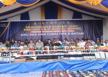 Bea Cukai Batam Musnahkan Barang Ilegal Senilai Rp 16,4 Miliar sebagai Upaya Perlindungan Masyarakat