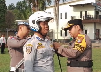 Kurangi Pelanggaran Lalu Lintas, Polres Banjarbaru Gelar Operasi Zebra Intan 2024