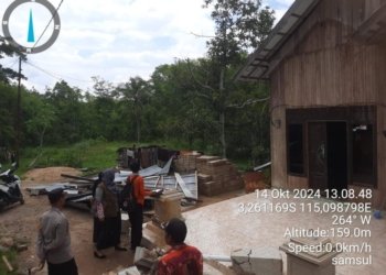 BPBD Kabupaten Banjar Lakukan Verifikasi Kerusakan Rumah