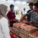 Harga Telur Ayam di Pasar Bauntung Banjarbaru Stabil