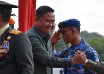 Upacara Peringatan HUT TNI Ke-79 Tahun 2024 di Samarinda: TNI dan DPRD Kaltim Perkuat Kerja Sama
