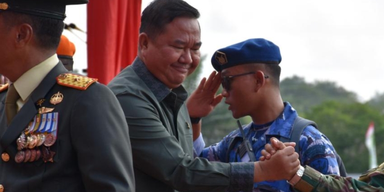 Upacara Peringatan HUT TNI Ke-79 Tahun 2024 di Samarinda: TNI dan DPRD Kaltim Perkuat Kerja Sama