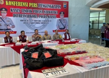 Polda Kalsel Telusuri Aset Jaringan Fredy Pratama Lewat Penyelundup 70 Kilogram Sabu