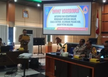 BPBD Kabupaten Banjar Gelar Rakor Antisipasi Cuaca Ekstrem