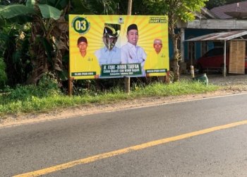 APK Paslon 3, Rusak. KPU Tabalong: Belum Ada Bukti dan Laporan Dari Pihak Dirugikan