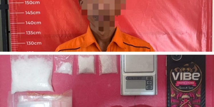Satuan Resnarkoba Polres Banjar Kembali Ungkap Peredaran Narkotika Jenis Sabu Seberat 49,18 Gram