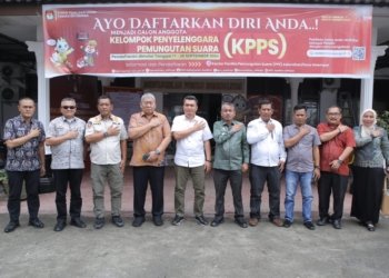 Hari Pertama di Kabupaten Asahan, Pjs Bupati Asahan Kunjungi KPU dan Bawaslu Kabupaten Asahan