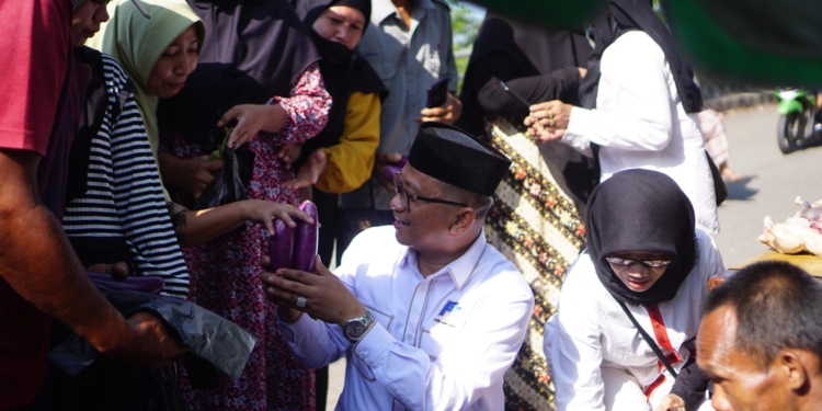 Kunjungi Pasar Tantaringin, H. Fani Beberkan Program Kerja di Sektor Ekonomi Kerakyatan