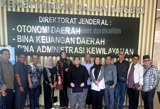 Pokja Tatib DPRD Kaltim Konsultasi ke Kemendagri