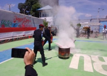 Kepala Lapas Kelas IIA Kotabaru Ajak Warga Binaan Siaga Bencana