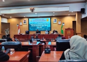 DPRD Banjarbaru Gelar Rapat Paripurna Penetapan AKD 2024-2029