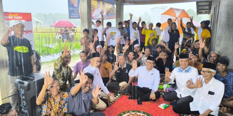 Kampanye di Banua Lawas, H. Fani Jawab Keresahan Warga soal Ekonomi hingga Pertanian