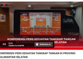 VIDEO : Konfrensi Pers KPK Kegiatan Tangkap Tangan Di Provinsi Kalimantan Selatan