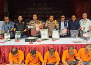 5 Pencuri BTS Telkomsel dan Indosat Ditangkap, Negara Hampir Rugi Ratusan Miliar