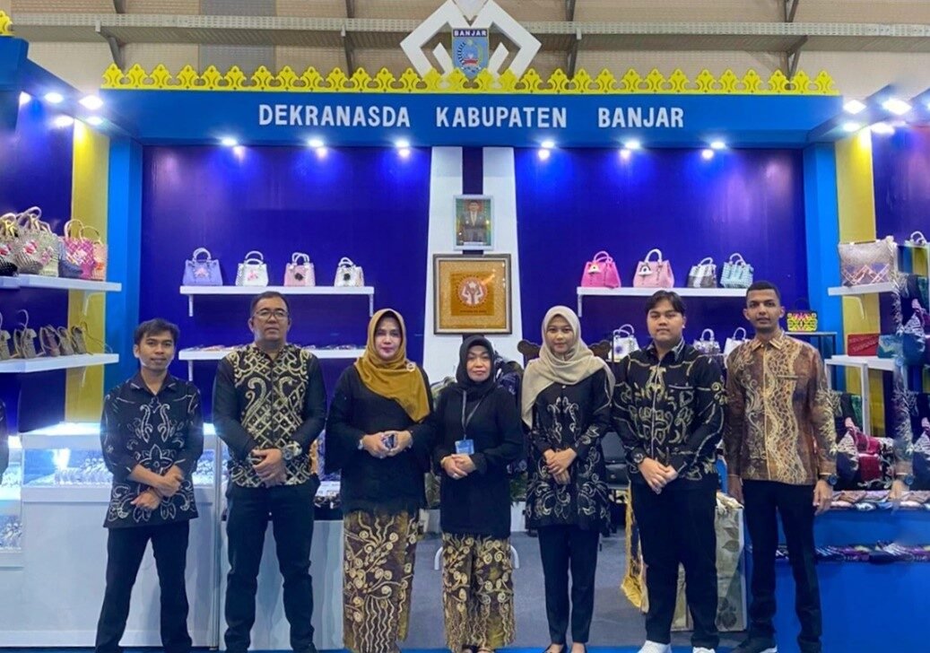 Pemerintah Kabupaten Banjar Ikuti Pameran The Jakarta International Handicraft Trade Fair