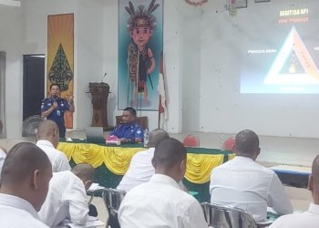 DPKP Kabupaten Banjar Berikan Pelatihan Kepada Security