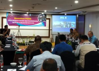 BPN Bersama Pemerintah Kabupaten Banjar Menyusun Matek Ranperkada RDTR