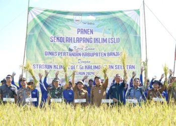 Panen Bersama, Harapan Para Petani Untuk Pemerintah Kabupaten Banjar