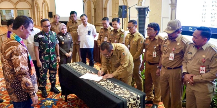 Menteri Pertanian Intruksikan Kepada Kepala Daerah Se Kalsel Program Cetak Sawah