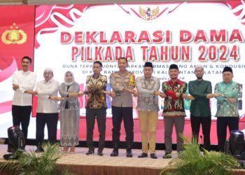 Deklarasi Pilkada Damai Tahun 2024 Kabupaten Banjar: Komitmen Bersama untuk Pemilu Aman dan Kondusif
