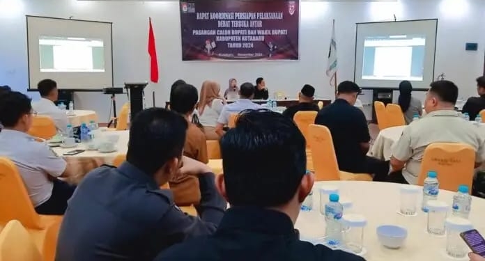 KPU Kotabaru Siapkan Materi Debat Kontestan Pilkada