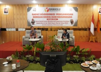 DKISP Kabupaten Banjar Dan Penggiat Konten Kreator Berikan Materi Acara Bawaslu