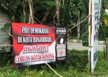 Spanduk Ajakan Kota Kosong Bertebaran, Aditya: Bukan Dari Tim Kami