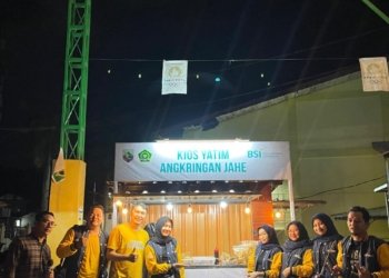 Bank Syariah Indonesia Luncurkan Kios Yatim Angkringan Jahe