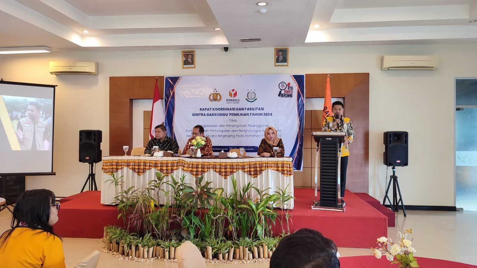 Bawaslu Tanah Bumbu Gelar Rakor Sentra Gakkumdu untuk Pemilu 2024