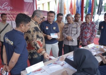 Pj Sekretaris Daerah Kabupaten Asasah Ikuti Simulasi Pemungutan dan Penghitungan Suara
