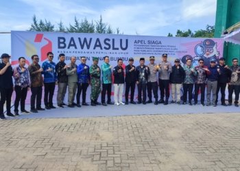 Dekati Masa Tenang, Bawaslu Tanah Bumbu Gelar Apel Siaga Sambut Pilkada 2024