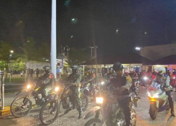 Patroli Cipta Kondisi Jelang Tahapan Pungut Suara Pilkada di Kabupaten Banjar