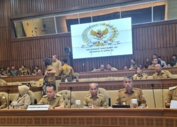 Pjs Bupati Asahan Ikuti RDP Komisi II DPR RI