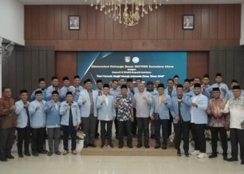 Silaturahmi Keluarga Besar BKPRMI Sumatera Utara dengan Bupati dan Wakil Bupati Asahan