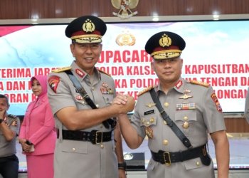 Rosyanto Yudha Hermawan Resmi Dilantik Jadi Kapolda Kalsel Gantikan Irjen Pol Winarto