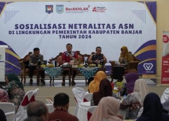 BKPSDM Kabupaten Banjar Lakukan Sosialisasi Netralitas ASN