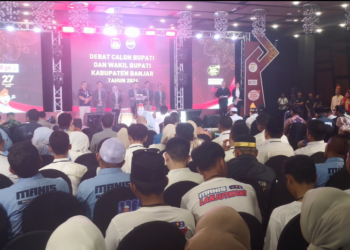 KPU Kabupaten Banjar Gelar Debat Publik Pasangan Calon Bupati dan Wakil Bupati