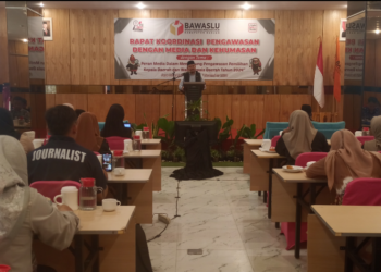 Bawaslu Kabupaten Banjar Gelar Rakor Pengawasan Dengan Media