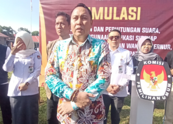 KPU Kabupaten Banjar Gelar Simulasi Pemilihan dan Penggunaan Aplikasi Sirekap