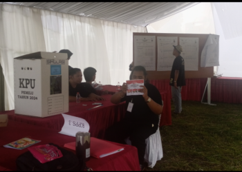 KPU Kabupaten Banjar Gelar Simulasi, Coblos Selain Menggunakan Alat Yang Disediakan Oleh KPU Tidak Sah